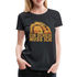 Fauler schlafender Löwe - Einen Scheiß muss ich - Frauen Premium T-Shirt - Schwarz