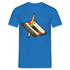 Retro Kassette Bleistift Lustiges T-Shirt - Royalblau