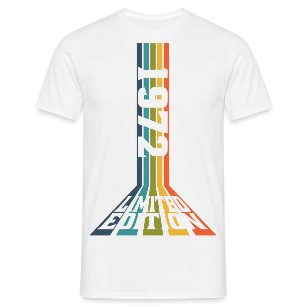 Geburtstag Geboren 1972 Limited Edition Retro Geschenk T-Shirt - weiß