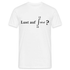 Mathematiker Shirt Integral I Lust auf 69 Lustiges Mathe T-Shirt - weiß