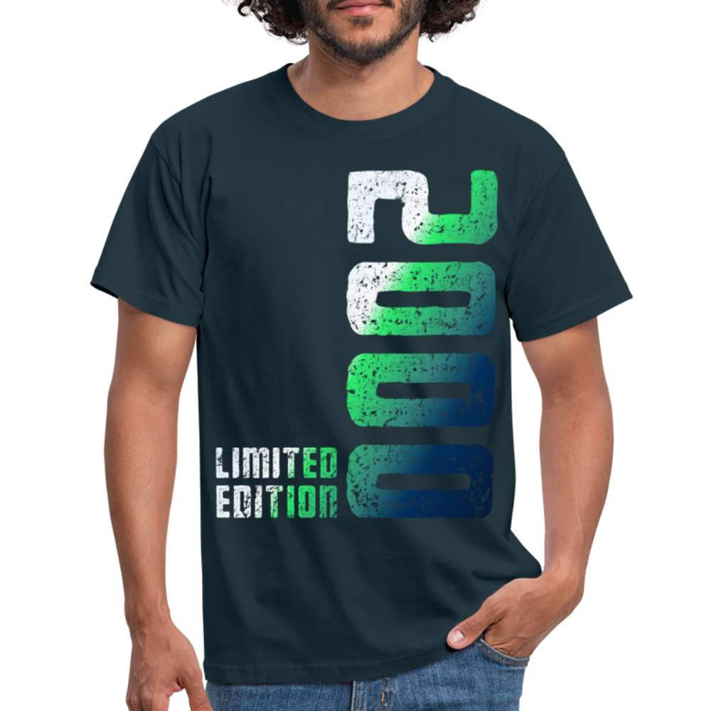 2000 Geburtstags Shirt Limited Edition Geschenk T-Shirt - Navy