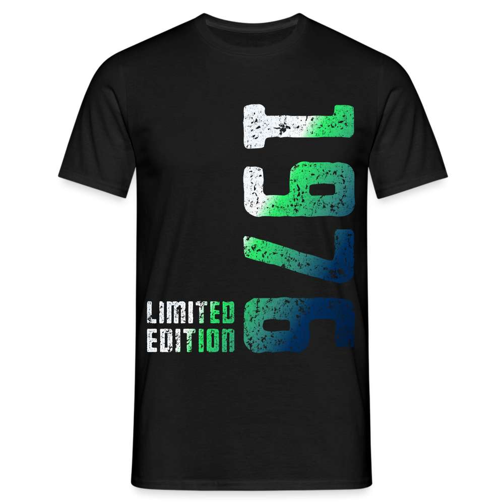 1976 Geburtstags Shirt Limited Edition Geschenk T-Shirt - Schwarz