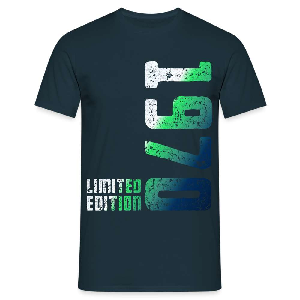 1970 Geburtstags Shirt Limited Edition Geschenk T-Shirt - Navy