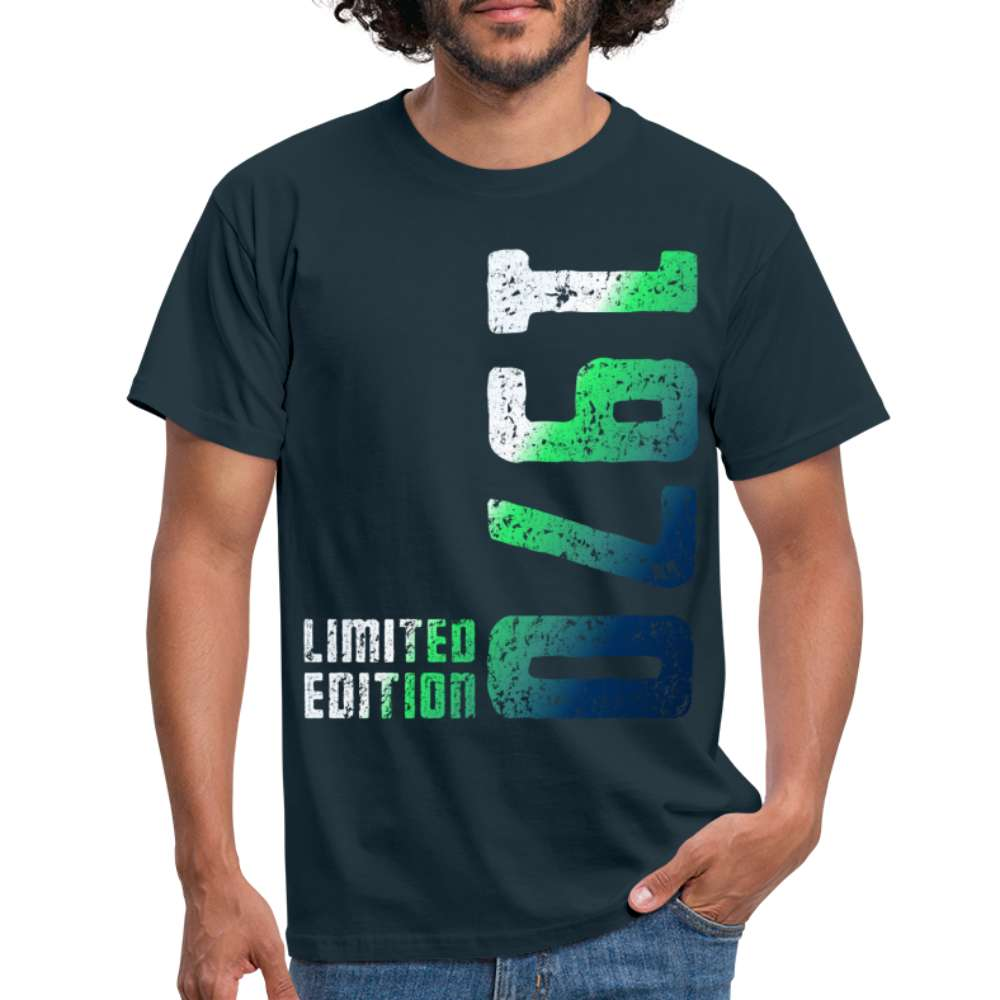 1970 Geburtstags Shirt Limited Edition Geschenk T-Shirt - Navy