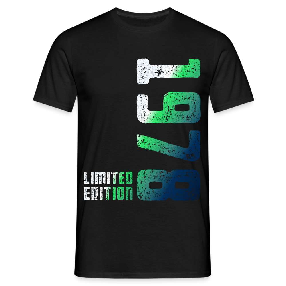 1978 Geburtstags Shirt Limited Edition Geschenk T-Shirt - Schwarz