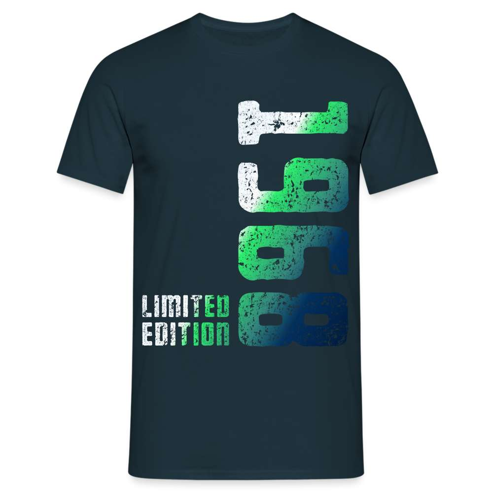 1968 Geburtstags Shirt Limited Edition Geschenk T-Shirt - Navy