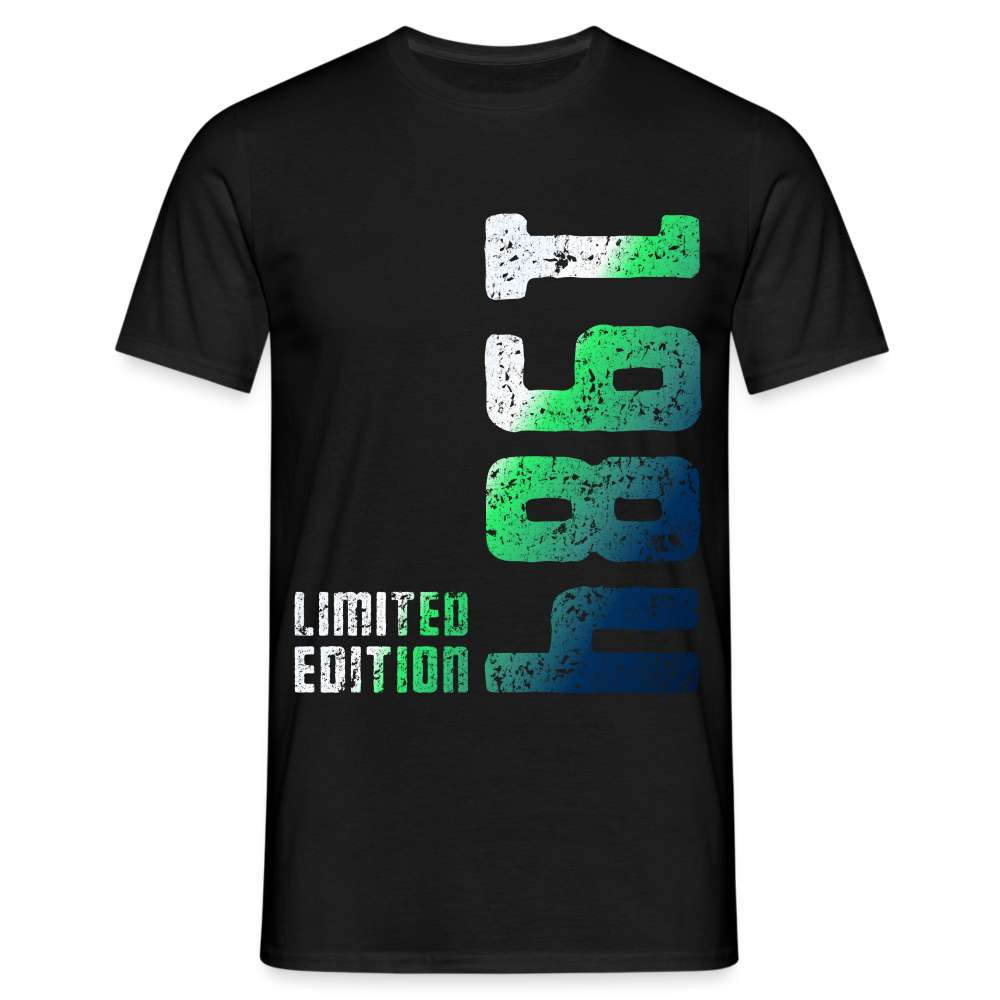 1984 Geburtstags Shirt Limited Edition Geschenk T-Shirt - Schwarz