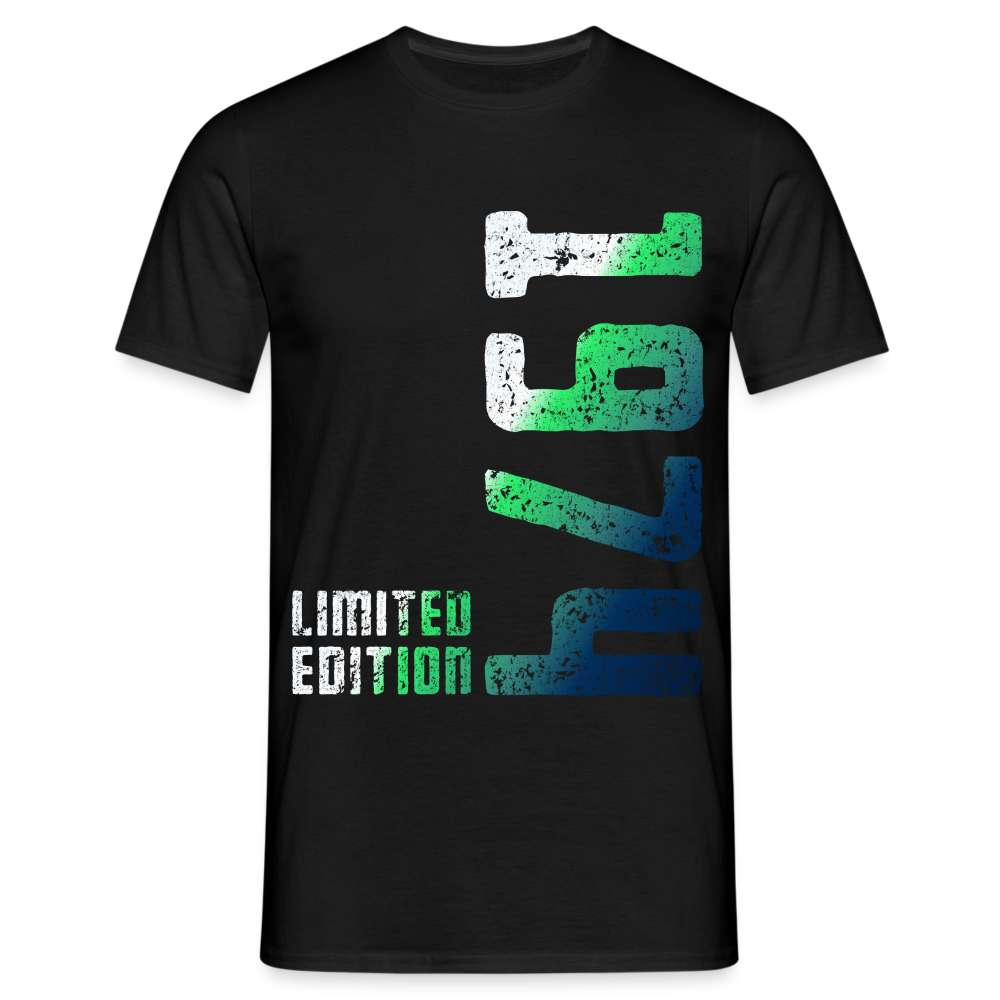 1974 Geburtstags Shirt Limited Edition Geschenk T-Shirt - Schwarz