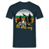 Berge Wandern Bergmensch - Ich muss weg T-Shirt - Navy