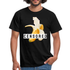 Zensierte Banane Lustiges T-Shirt - Schwarz