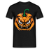 Halloween Kostüm Shirt Horror Kürbis Lustiges T-Shirt - Schwarz