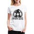Halloween Kostüm Shirt Mama Hexe Lustiges Frauen Premium T-Shirt - weiß