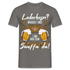 Trachten Shirt Lederhose passend für Oktoberfest Lustiges T-Shirt - Graphit