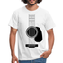 Gitarre Gitarrist Musik T-Shirt - weiß