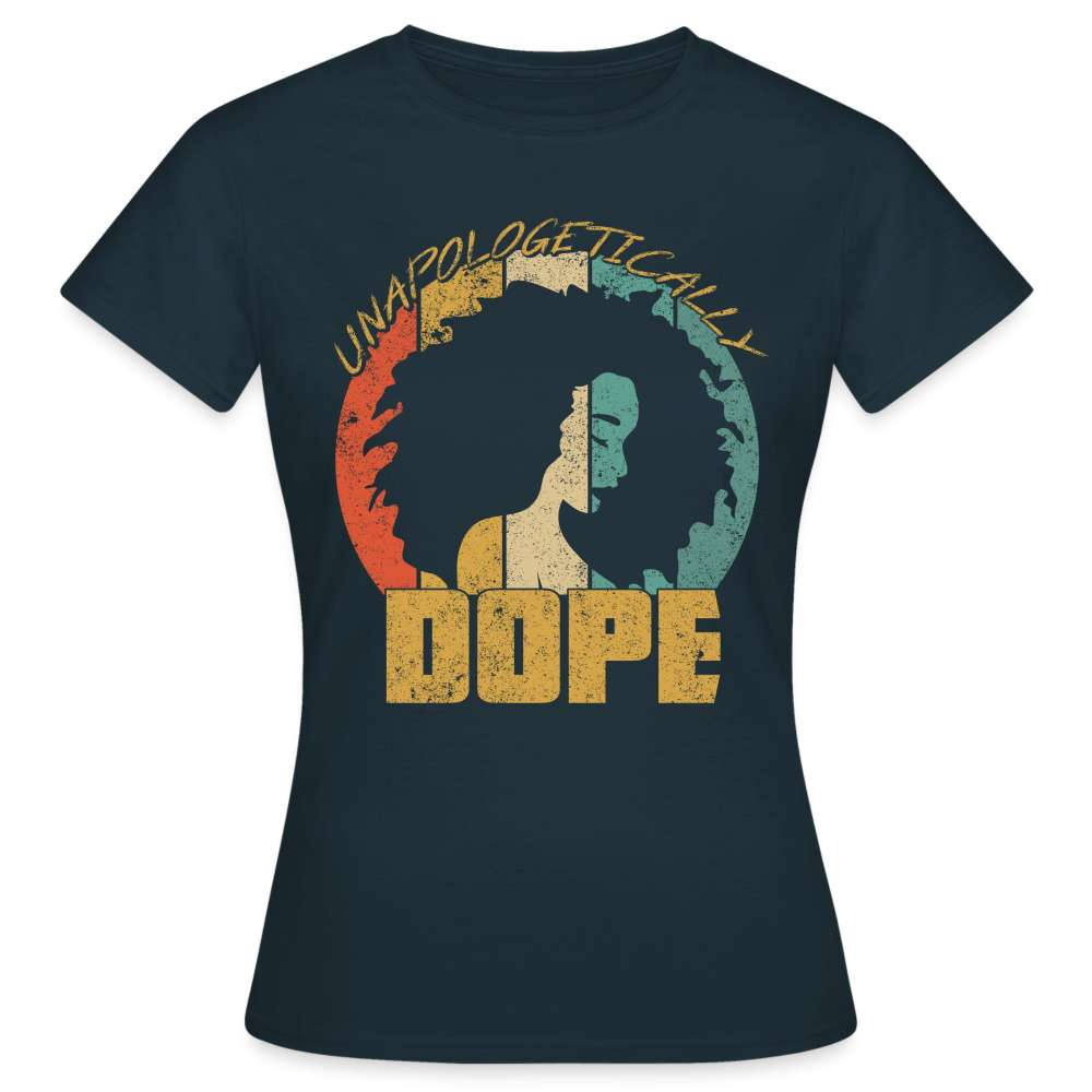 Black Power Farbige Frauen Power Gleichheit Frauen T-Shirt - Navy