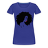 Black Power Melanin Farbige Frauen Power Gleichheit Frauen T-Shirt - Königsblau