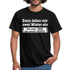 Zwei Wörter -  Wen Juckts Lustiges T-Shirt - Schwarz