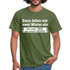 Zwei Wörter -  Wen Juckts Lustiges T-Shirt - Militärgrün