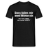 Zwei Wörter -  Wen Juckts Lustiges T-Shirt - Schwarz