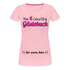 Gästebuch Mein 18. Geburtstag Wir waren dabei Geschenk Frauen Premium T-Shirt - Hellrosa