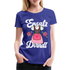 Damen Trachtenshirt Ersatz Dirndl T-Shirt Passend für Oktoberfest Frauen Premium T-Shirt - Königsblau
