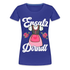 Damen Trachtenshirt Ersatz Dirndl T-Shirt Passend für Oktoberfest Frauen Premium T-Shirt - Königsblau
