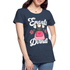 Damen Trachtenshirt Ersatz Dirndl T-Shirt Passend für Oktoberfest Frauen Premium T-Shirt - Navy