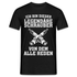 Mechaniker Ich bin dieser Schrauber von dem alle Reden Männer T-Shirt - Schwarz