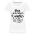 Wein Liebhaberin Wein ist die Antwort - Wie war die Frage Frauen Premium T-Shirt - weiß