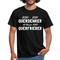 Ab Winter 2022 Querfrierer Sarkasmus T-Shirt - Schwarz