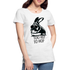 Karnickel Hase Too Hip Too Hop Lustiges Frauen Premium T-Shirt - weiß