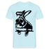 Fauler Hase Karnickel NÖ Lustiges T-Shirt - Sky