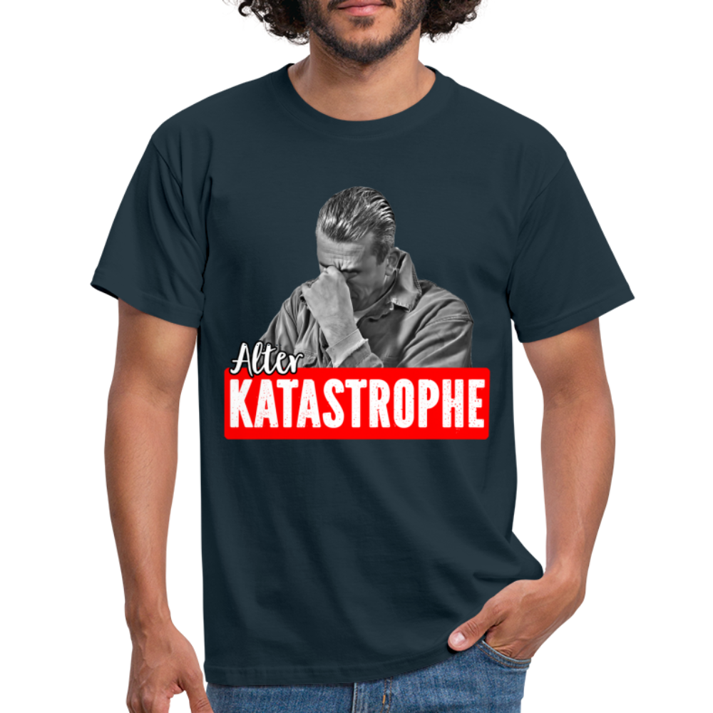 Mechatroniker Alter Katastrophe - Werkstatt Buddys - Lustiges T-Shirt - Navy