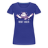 Faule Katze Nicht Heute Lustiges Frauen Premium T-Shirt - Königsblau