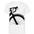Fahrrad Keine Gnade für die Wade Rad Fahrer Herren Geschenk T-Shirt - weiß