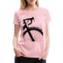 Fahrrad Keine Gnade für die Wade Rad Fahrer Damen Geschenk Premium T-Shirt - Hellrosa