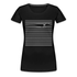 Lustiges T-Shirt Augen auf hinter Jalousien Frauen Premium T-Shirt - Schwarz