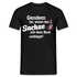Gendern auf Sächsisch Lustiges T-Shirt - Schwarz