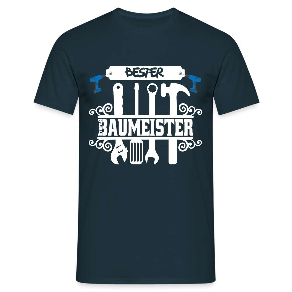 Bester Baumeister Stefan T-Shirt - Navy