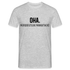 Shirt OHA Norddeutsche Panikattacke Lustiges T-Shirt - Grau meliert