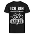 Fahrer Fahrer bin selten Radlos Lustiges Fahrrad T-Shirt - Schwarz