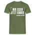 Lehrer Grammatik Wir essen jetzt Kinder Satzzeichen retten Leben Lustiges T-Shirt - Militärgrün