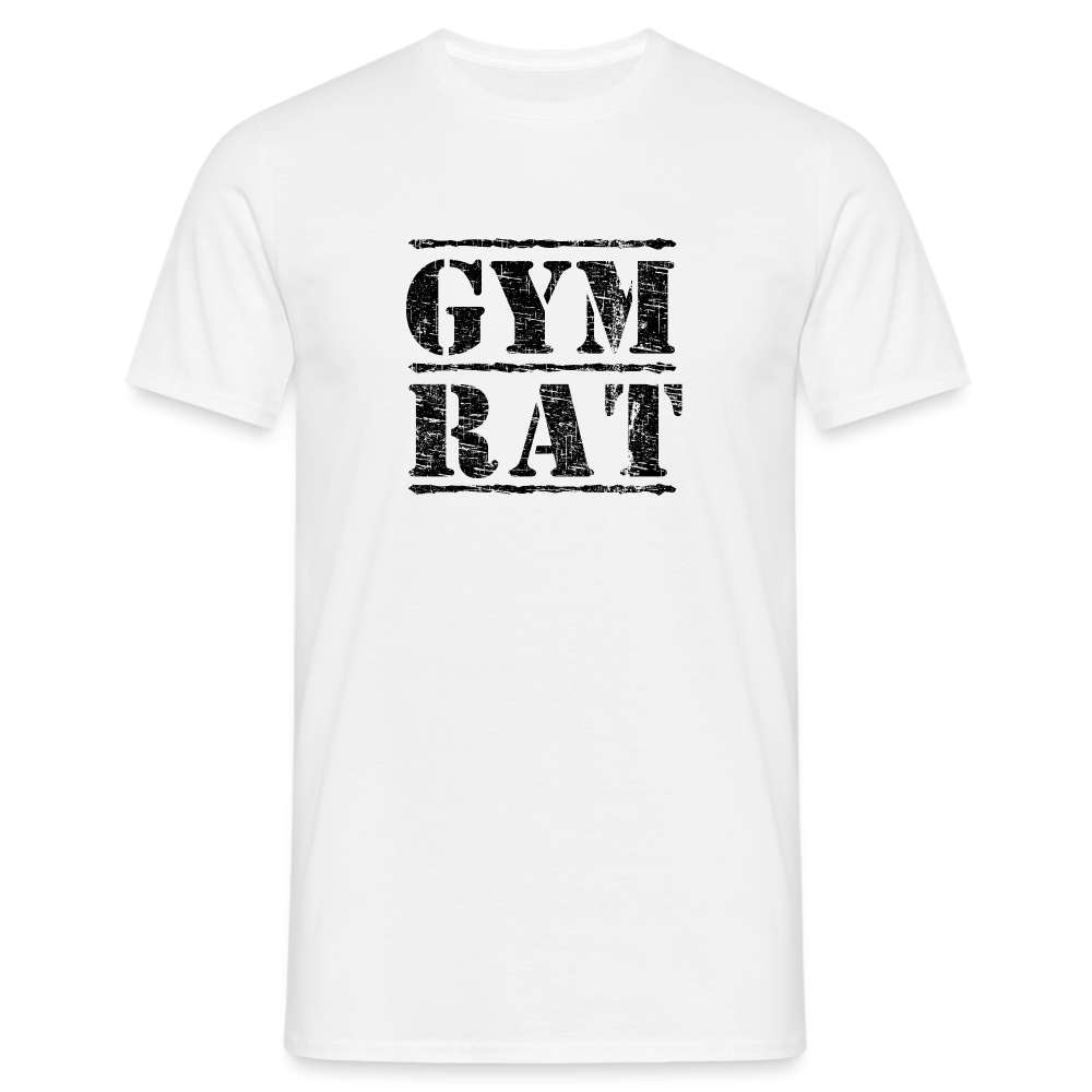 Fitness Gymrat T-Shirt - weiß