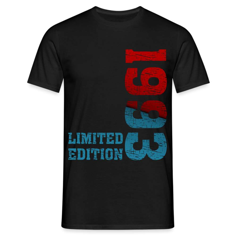 30. Geburtstag 1993 Limited Edition Geschenk T-Shirt - Schwarz