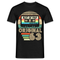 60. Geburtstag Geboren 1963 Retro Kassette Geschenk T-Shirt - Schwarz