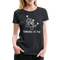 Voodoo Puppe Thinking of you lustiges Frauen Premium T-Shirt - Schwarz