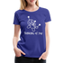Voodoo Puppe Thinking of you lustiges Frauen Premium T-Shirt - Königsblau