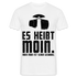 Leuchtturm Es Heißt Moin T-Shirt - weiß