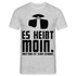 Leuchtturm Es Heißt Moin T-Shirt - Grau meliert