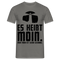Leuchtturm Es Heißt Moin T-Shirt - Graphit